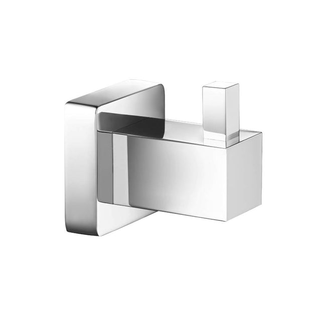 Isenberg By Flusso - Brass Bathroom Towel / Robe Hook - Chrome