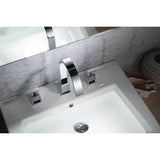 Three Hole 8'' Widespread Two Handle Bathroom Faucet