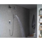 Tub / Shower Trim With Pressure Balance Valve & Integrated 2-Way Diverter - 2-Output