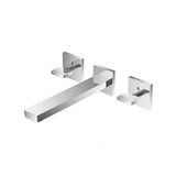 Isenberg By Flusso - Trim For Two Handle Wall Mounted Tub Filler - Polished Nickel PVD