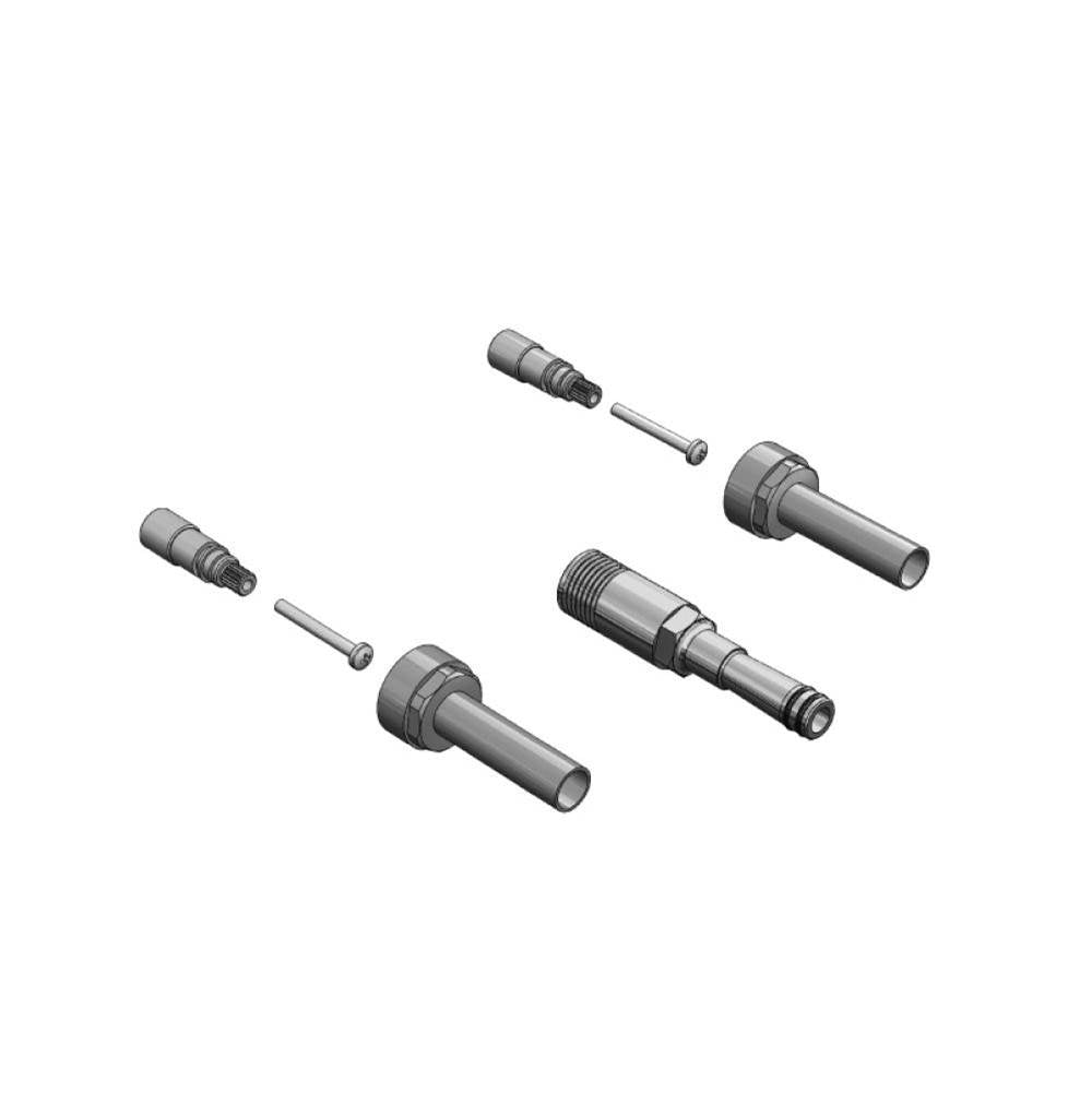 Isenberg By Flusso - 0.9'' Extension Kit - For Use with 160.1900, 160.2450 - Polished Nickel PVD