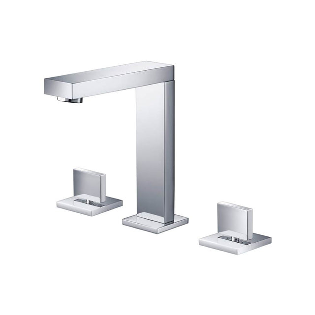 Isenberg By Flusso - Three Hole 8'' Widespread Two Handle Bathroom Faucet - Polished Nickel PVD
