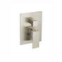 Isenberg By Flusso - Tub / Shower Trim With Pressure Balance Valve & Integrated 2-Way Diverter - 2-Output - Brushed Nickel PVD