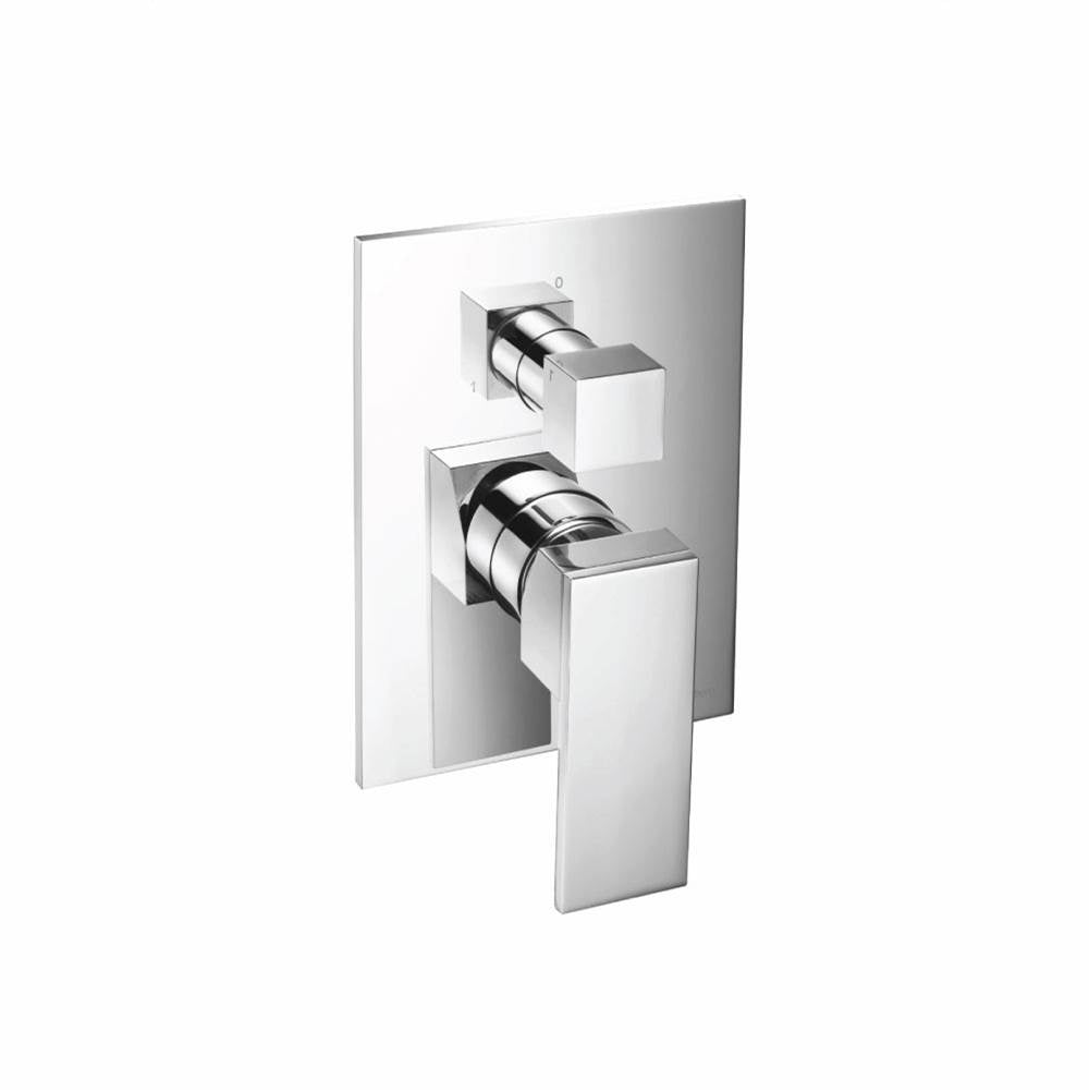 Isenberg By Flusso - Tub / Shower Trim With Pressure Balance Valve & Integrated 2-Way Diverter - 2-Output - Polished Nickel PVD