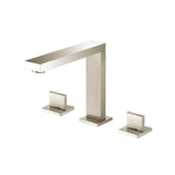 Isenberg By Flusso - 3 Hole Deck Mount Roman Tub Faucet - Brushed Nickel PVD