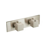 Isenberg By Flusso - Trim For Thermostatic Valve - Brushed Nickel PVD