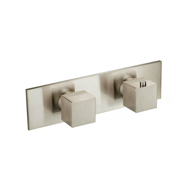 Isenberg By Flusso - Trim For Thermostatic Valve - Brushed Nickel PVD
