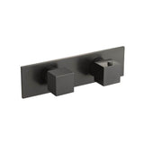 Isenberg By Flusso - Trim For Thermostatic Valve - Matte Black