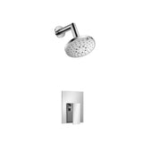 Isenberg By Flusso - Single Output Shower Set With ABS Shower Head & Arm - Chrome
