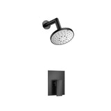 Isenberg By Flusso - Single Output Shower Set With ABS Shower Head & Arm - Matte Black