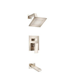 Isenberg By Flusso - Two Output Shower Set With Shower Head And Tub Spout - Polished Nickel PVD