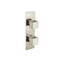 Isenberg By Flusso - 3/4'' Thermostatic Shower Valve & Trim  - 3-Output - Brushed Nickel PVD
