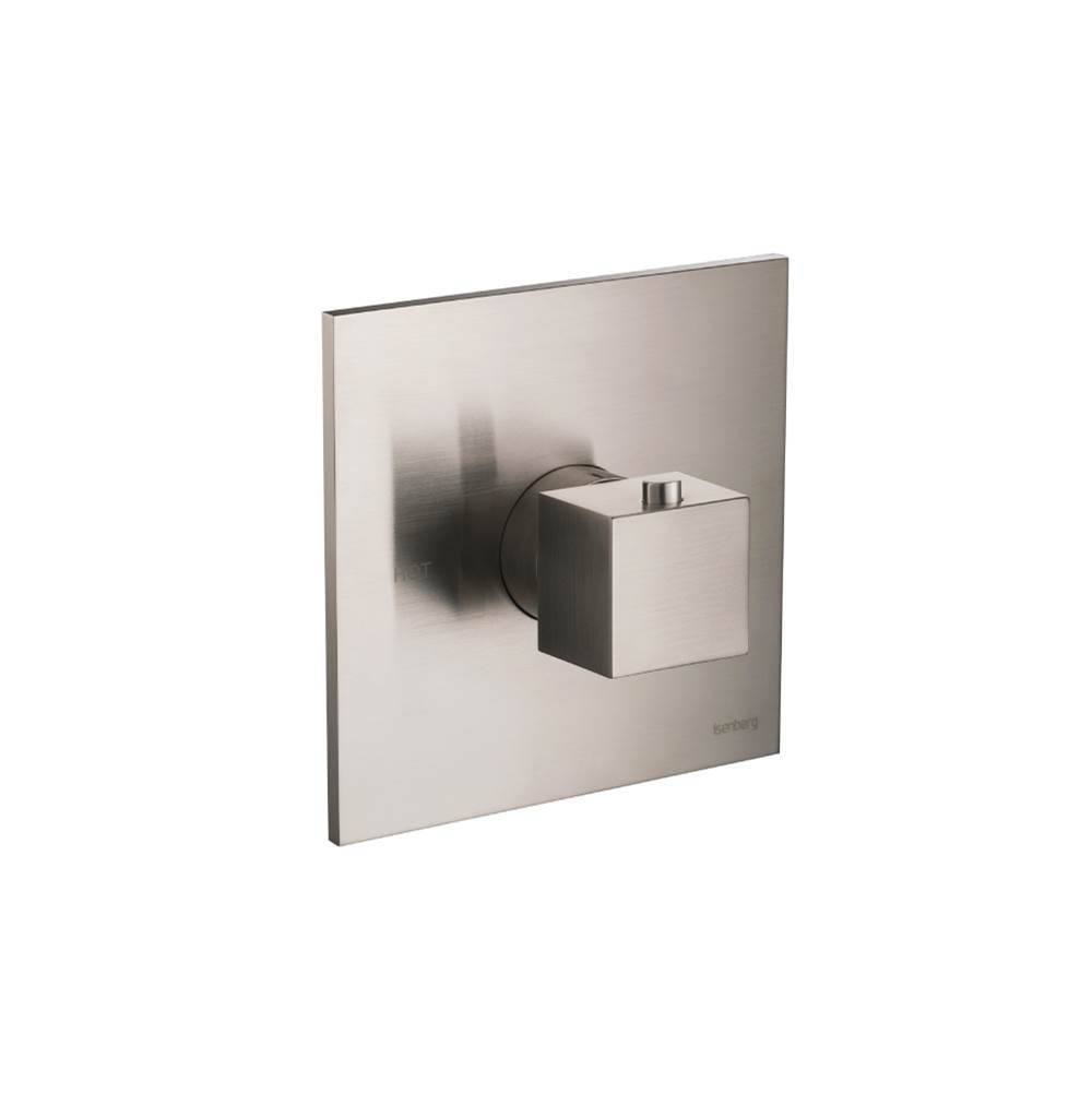 Isenberg By Flusso - Trim For 3/4'' Thermostatic Valve - Use with TVH.4201 - Brushed Nickel PVD