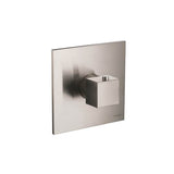 Isenberg By Flusso - Trim For 3/4'' Thermostatic Valve - Use with TVH.4201 - Brushed Nickel PVD