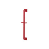 Isenberg By Flusso - Shower Slide Bar With Integrated Wall Elbow - Crimson