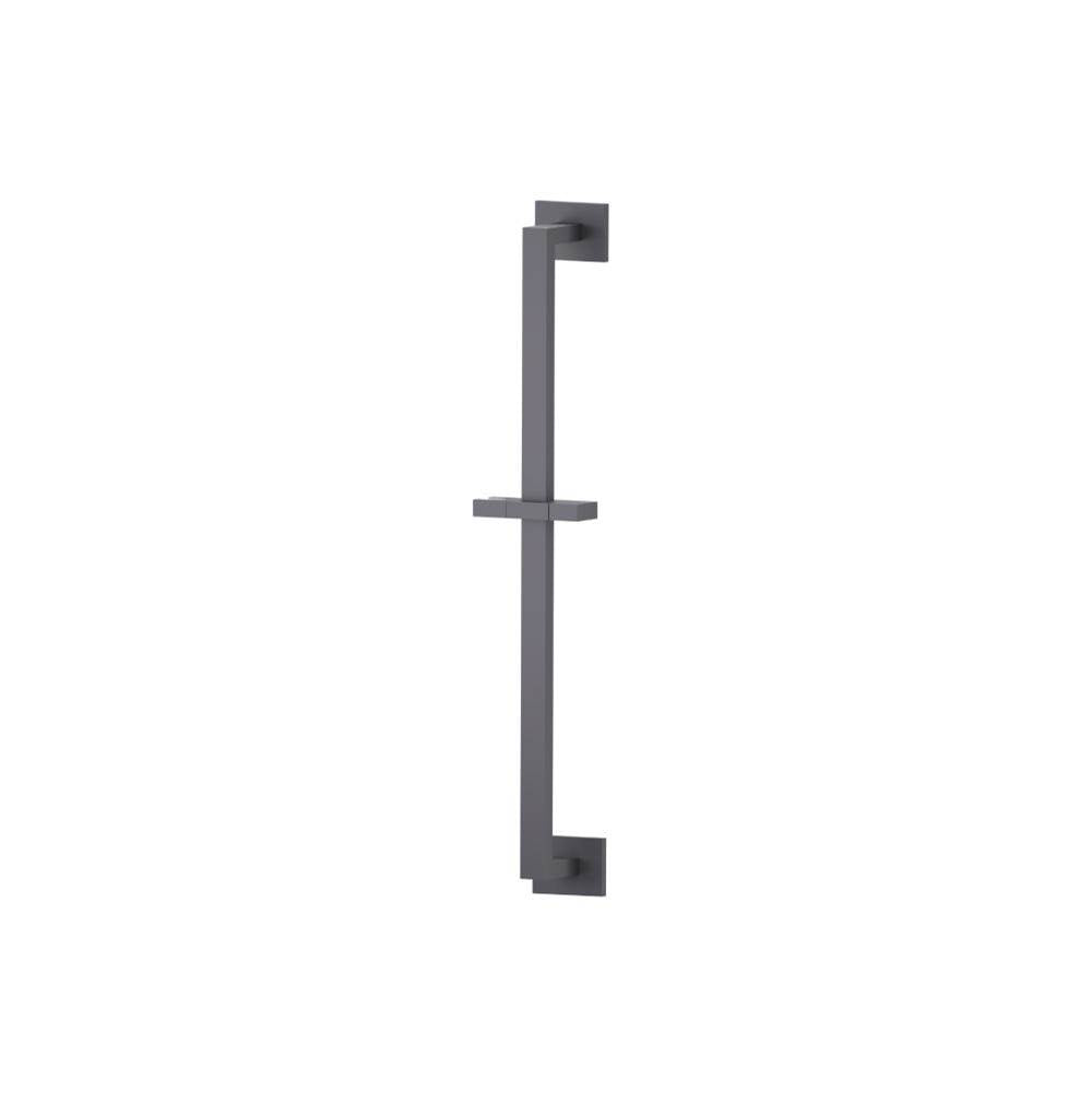 Isenberg By Flusso - Shower Slide Bar With Integrated Wall Elbow - Dark Grey