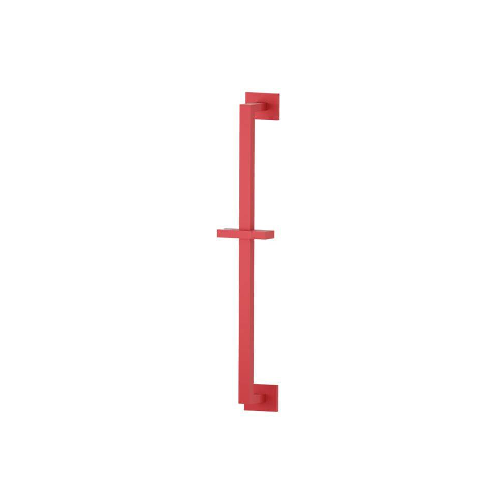 Isenberg By Flusso - Shower Slide Bar With Integrated Wall Elbow - Deep Red