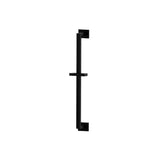 Isenberg By Flusso - Shower Slide Bar With Integrated Wall Elbow - Gloss Black