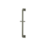 Isenberg By Flusso - Shower Slide Bar With Integrated Wall Elbow - Gun Metal Grey