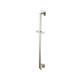 Isenberg By Flusso - Shower Slide Bar With Integrated Wall Elbow - Polished Nickel PVD