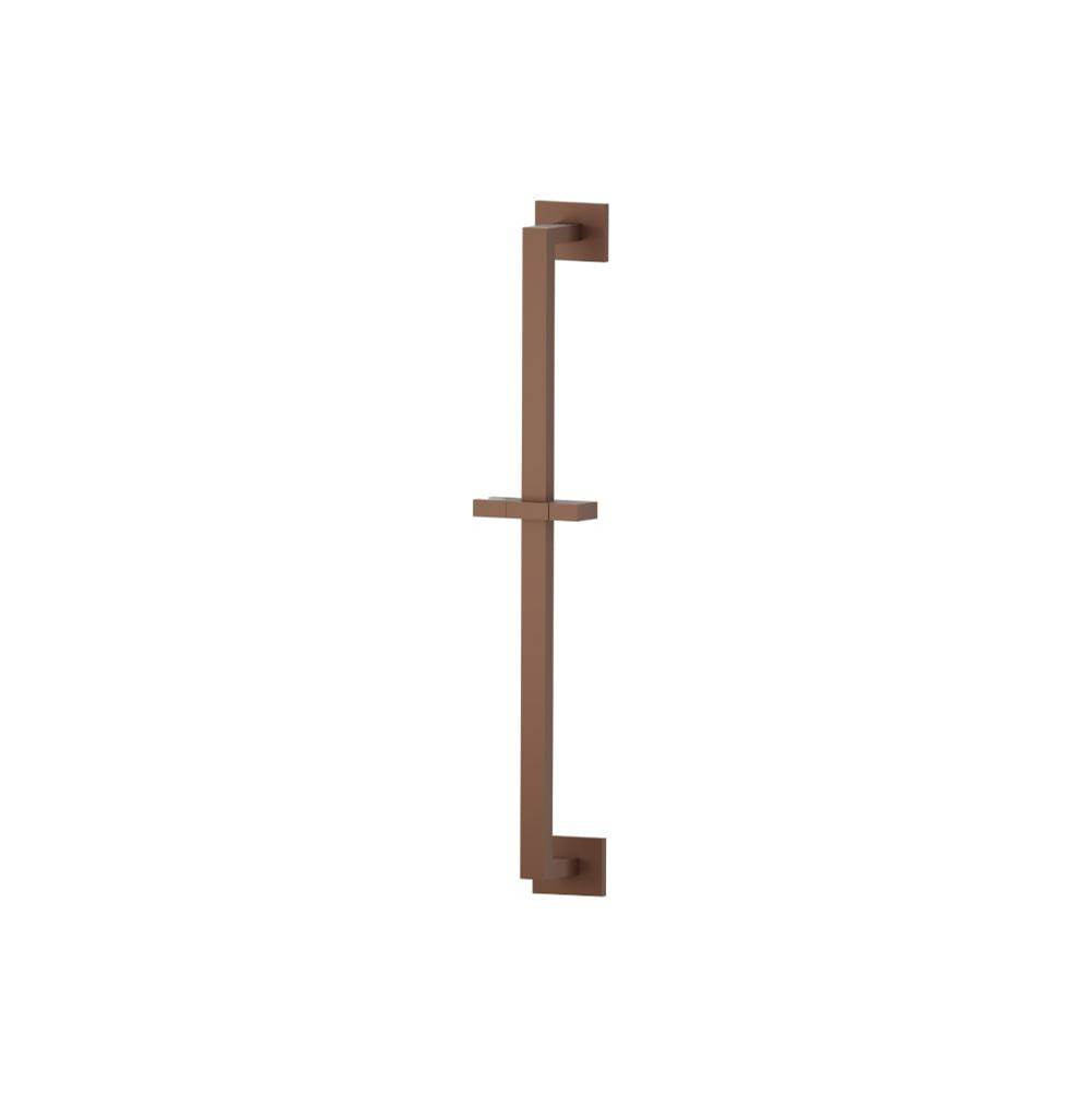 Isenberg By Flusso - Shower Slide Bar With Integrated Wall Elbow - Vortex Brown