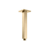 Isenberg By Flusso - Ceiling Mount Shower Arm - 6'' - Brushed Bronze Pvd