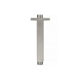 Isenberg By Flusso - Ceiling Mount Shower Arm - 6'' - Brushed Nickel PVD