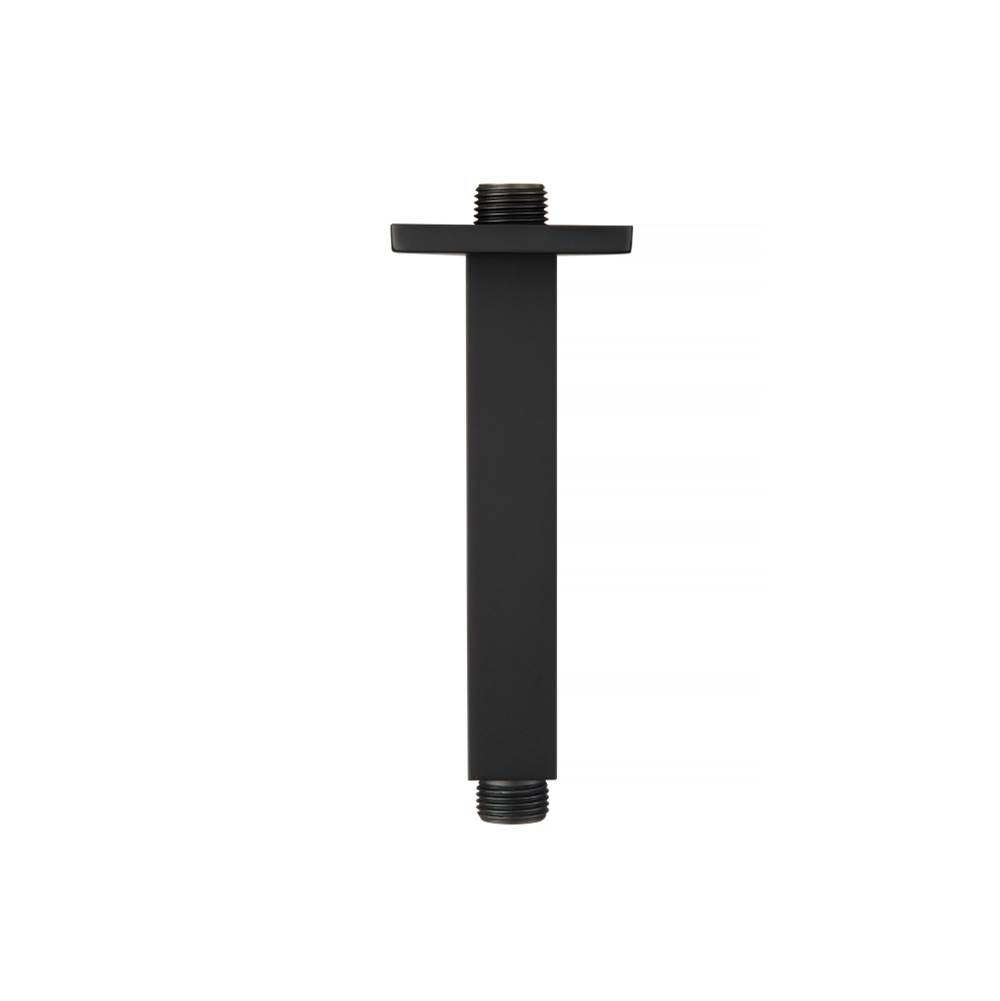 Isenberg By Flusso - Ceiling Mount Shower Arm - 6'' - Matte Black