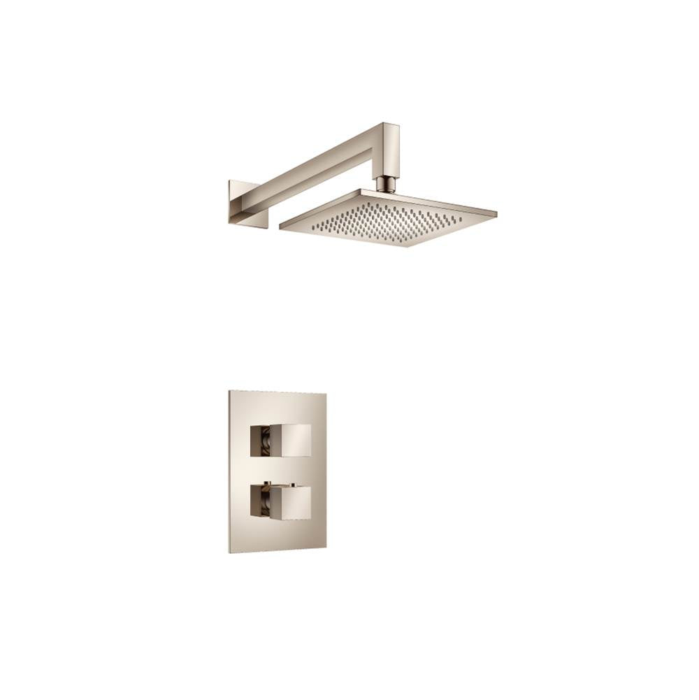 Isenberg By Flusso - Single Output Shower Set With Shower Head And Arm - Polished Nickel PVD