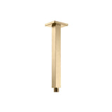 Isenberg By Flusso - Ceiling Mount Shower Arm - 8'' - Brushed Bronze Pvd