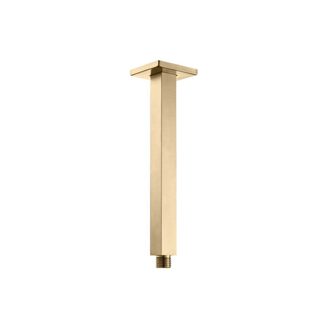 Isenberg By Flusso - Ceiling Mount Shower Arm - 8'' - Brushed Bronze Pvd