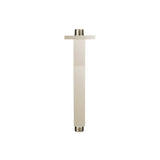 Isenberg By Flusso - Ceiling Mount Shower Arm - 8'' - Polished Nickel PVD