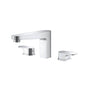 Isenberg By Flusso - 3 Hole Deck Mount Roman Tub Faucet - Brushed Nickel PVD