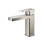 Isenberg By Flusso - Single Hole Bathroom Faucet - Brushed Nickel PVD