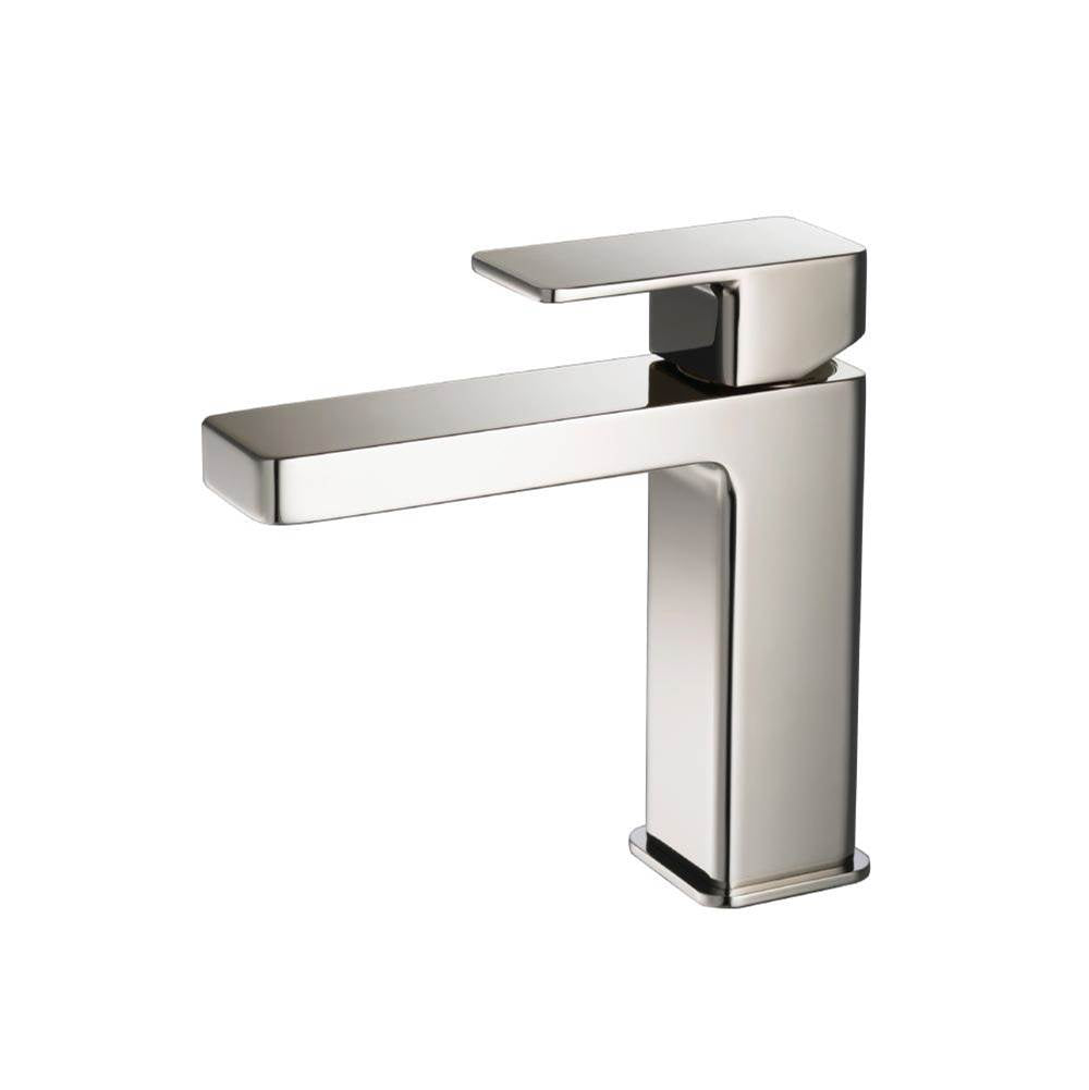 Isenberg By Flusso - Single Hole Bathroom Faucet - Polished Nickel PVD
