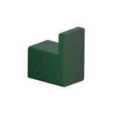 Isenberg By Flusso - Brass Bathroom Towel / Robe Hook - Leaf Green