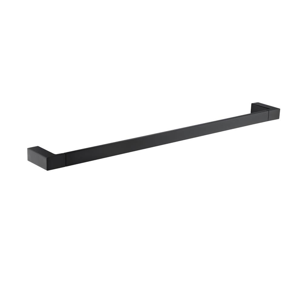 Isenberg By Flusso - Brass Towel Bar - 24'' - Matte Black