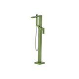 Isenberg By Flusso - Freestanding Floor Mount Bathtub / Tub Filler With Hand Shower - Isenberg Green
