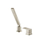 Isenberg By Flusso - Deck Diverter With Holder & Hose - Brushed Nickel PVD