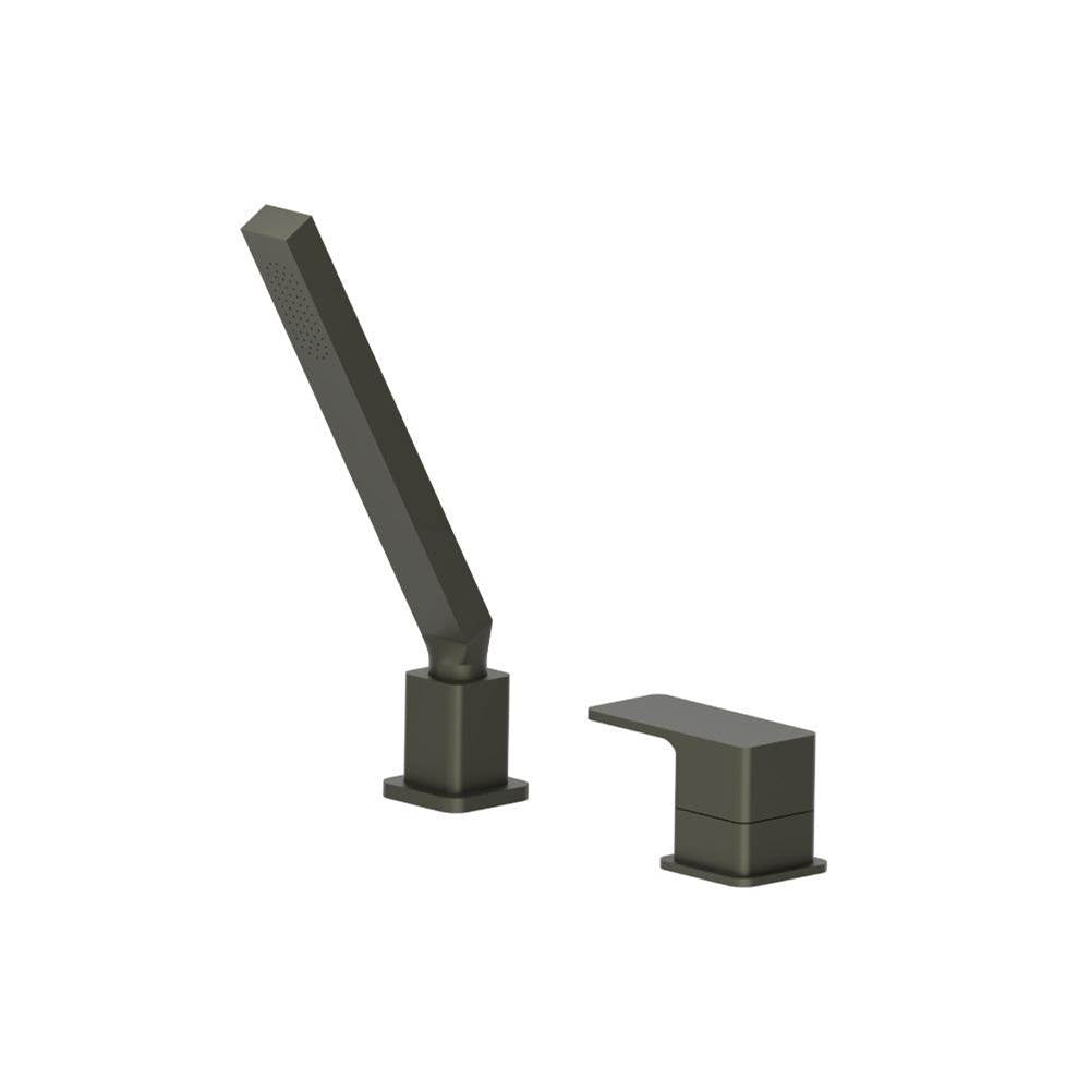 Isenberg By Flusso - Deck Diverter With Holder & Hose - Gun Metal Grey
