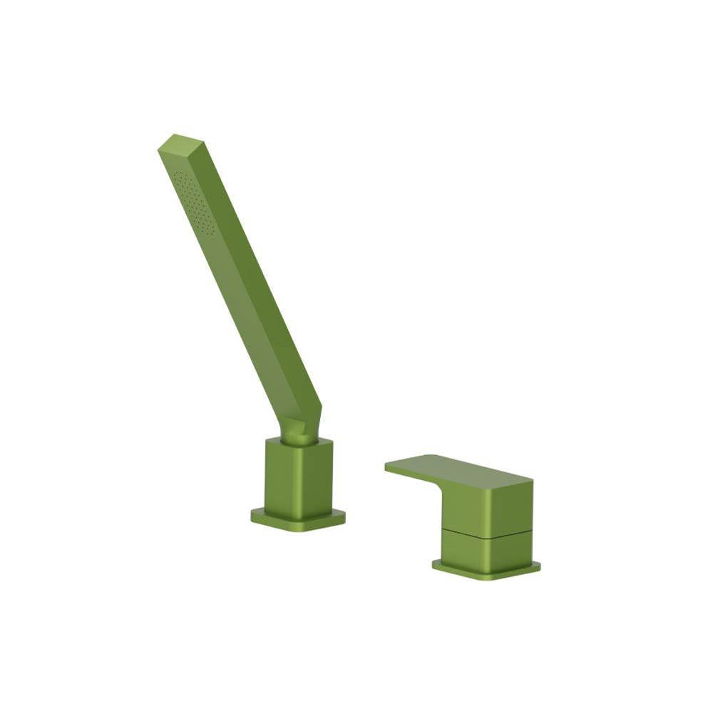 Isenberg By Flusso - Deck Diverter With Holder & Hose - Isenberg Green