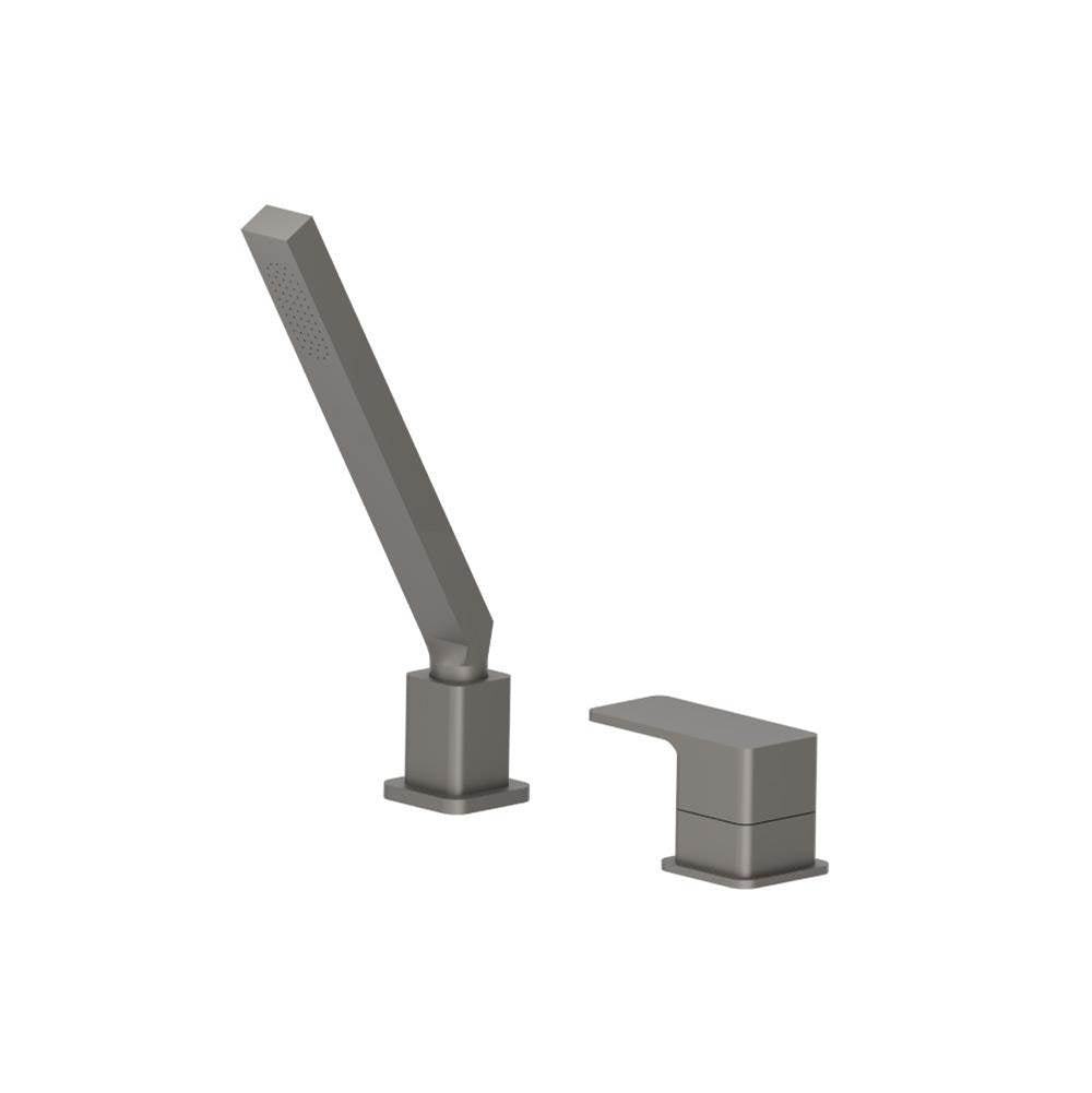 Isenberg By Flusso - Deck Diverter With Holder & Hose - Steel Grey