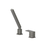 Isenberg By Flusso - Deck Diverter With Holder & Hose - Steel Grey