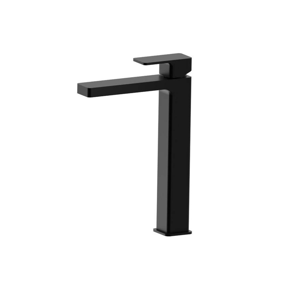 Isenberg By Flusso - Single Hole Vessel Faucet - Gloss Black