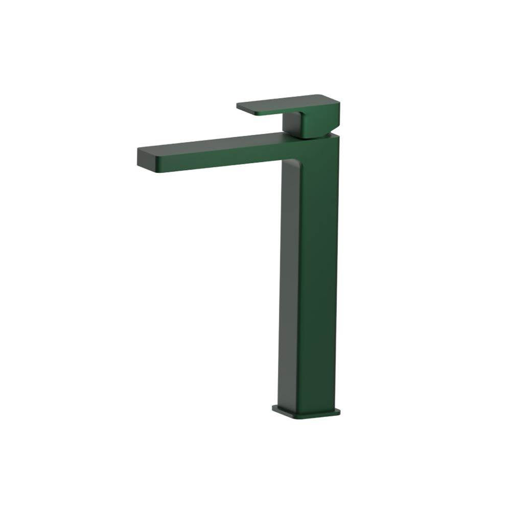 Isenberg By Flusso - Single Hole Vessel Faucet - Leaf Green
