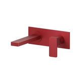 Isenberg By Flusso - Single Handle Wall Mounted Bathroom Faucet - Crimson