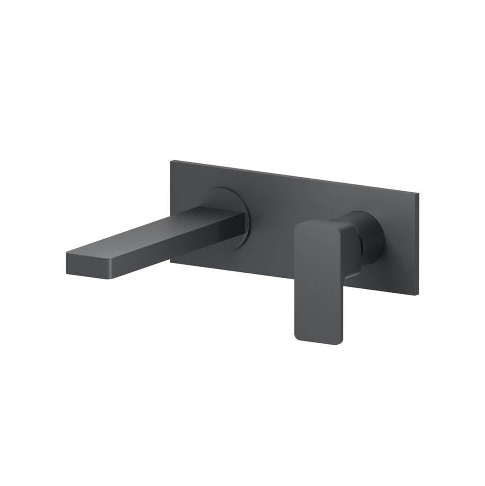 Isenberg By Flusso - Single Handle Wall Mounted Bathroom Faucet - Rock Grey
