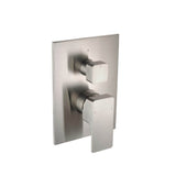 Isenberg By Flusso - Tub / Shower Trim With Pressure Balance Valve - 2-Output - Brushed Nickel PVD