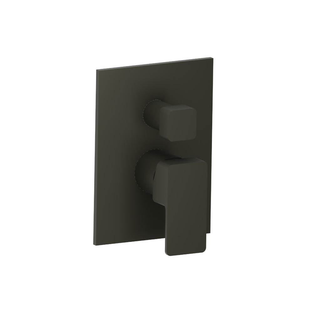 Isenberg By Flusso - Tub / Shower Trim With Pressure Balance Valve - 2-Output - Dark Green