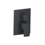 Isenberg By Flusso - Tub / Shower Trim With Pressure Balance Valve - 2-Output - Rock Grey